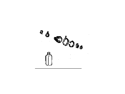 Hyundai Excel CV Joint Boot - 49506-24A01