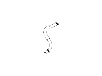 Hyundai 25415-3L200 Hose Assembly-Radaator,Lower