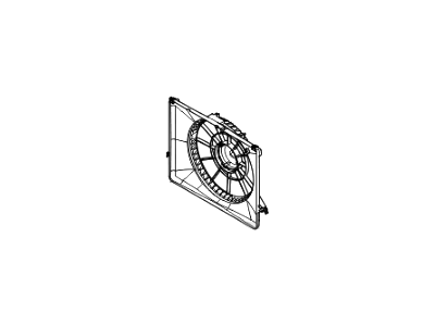 2006 Hyundai Azera Fan Shroud - 25350-3L280