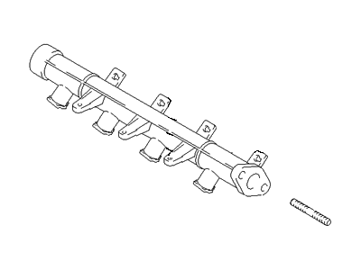 2003 Hyundai Accent Fuel Rail - 35304-26700