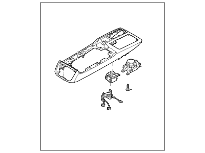 Hyundai 84657-D2110-RG4 Garnish Assembly-Armrest