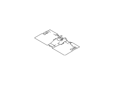 Hyundai 84240-26150 Pad Assembly-Isolation Center Floor,Rear