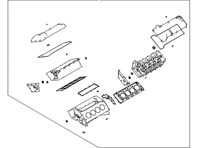 Hyundai 20920-3FA01 Gasket Kit-Engine Overhaul Upper