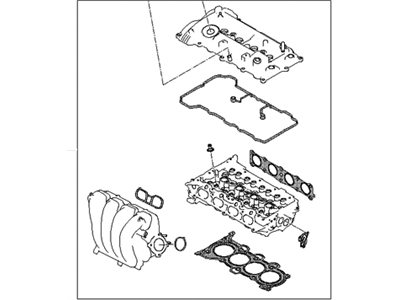 Hyundai 20920-2EU02 Gasket Kit-Engine Overhaul Upper