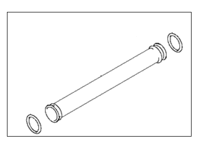 Hyundai 25460-38003 Pipe & O-Ring Assembly-Water Inlet