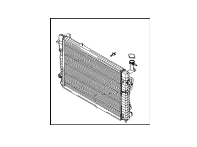 Hyundai 25310-2E401 Radiator Assembly