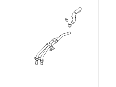 Hyundai 97540-D3200 Pipe Assembly-Rear Heater Water