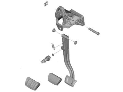 Hyundai Genesis G70 Brake Pedal - 32800-J5100