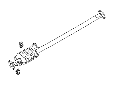 Hyundai Tucson Exhaust Pipe - 28650-2E401