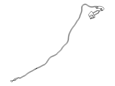 Hyundai 81590-2V001 Catch & Cable Assembly-Fuel Filler