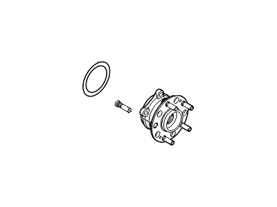 Hyundai 52730-B1051 Rear Wheel Hub And Bearing Assembly