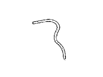1992 Hyundai Sonata Coolant Reservoir Hose - 25451-33201
