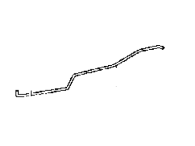 1995 Hyundai Sonata Door Latch Cable - 81472-34000