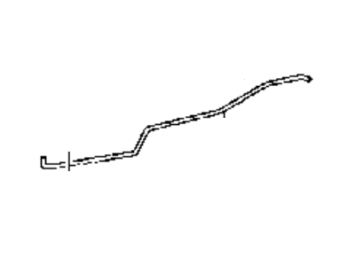 1995 Hyundai Sonata Door Latch Cable - 81471-34000
