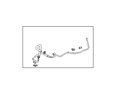 Hyundai 57560-2E001 Tube & Hose Assembly-Return