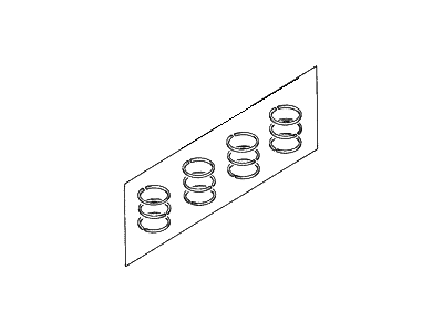 1995 Hyundai Accent Piston Ring Set - 23040-22911