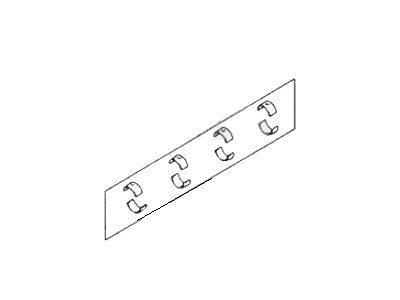 1999 Hyundai Accent Rod Bearing - 23060-26903