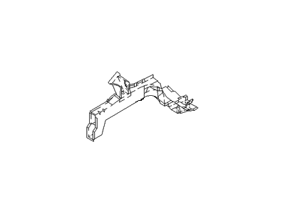 Hyundai 64605-25301 Member Assembly-Front Side,LH