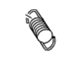 Hyundai 32815-3R000 SPRING-BRAKE PEDAL RETURN