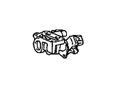 Hyundai 35104-33525 BODY KIT-FAST IDLE AIR VALVE