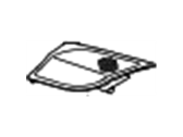 Hyundai 84725-B1000-RNB GRILLE-FRONT SIDE,LH