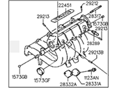 Hyundai 28310-33182 MANIFOLD ASSEMBLY-INTAKE