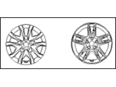 Hyundai 52910-2L250 Aluminium Wheel Assembly