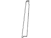 Hyundai 86381-2H000 TAPE-REAR DOOR BLACK FRAME FRONT,LH