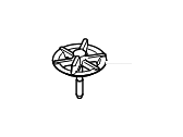 Hyundai 62850-28510 CLAMP-SPARE TIRE
