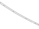 Hyundai 86365-26900 BRACKET-RADIATOR GRILLE