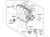 Hyundai 28310-2E000 MANIFOLD ASSEMBLY-INTAKE