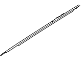 Hyundai 82210-3N010 WEATHERSTRIP ASSEMBLY-FRONT DOOR BELT OUTSIDE LH