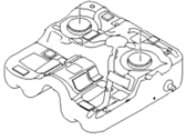 Hyundai Santa Fe Fuel Tank - 31150-0W000 Tank Assembly-Fuel