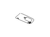 Genuine Hyundai 85360-2S000 Assist Handle Bracket Assembly Genuine Hyundai 85360-2S000 Assist Handle Bracket Assembly
