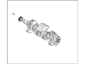 Hyundai Accent Crankshaft - 603N6-2BU00 Crankshaft Assembly