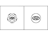 Hyundai 52960-2E620 CAP ASSEMBLY-ALUMINIUM WHEEL HUB