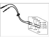 Genuine Hyundai 43794-26100 Manual Transmission Lever Cable Assembly Genuine Hyundai 43794-26100 Manual Transmission Lever Cable Assembly