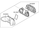 Hyundai 94021-4Z010 CLUSTER ASSEMBLY-INSTRUMENT