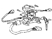 Hyundai Excel Ignition Lock Cylinder - 81900-24B22 Lock Assembly-Steering & Ignition