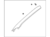 Hyundai 85820-3V000-YDA TRIM ASSEMBLY-FRONT PILLAR RH