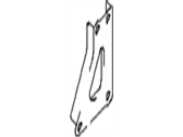 Genuine Hyundai 29216-35300 Surge Tank Stay Genuine Hyundai 29216-35300 Surge Tank Stay