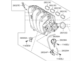 Hyundai 28310-2E701 MANIFOLD ASSEMBLY-INTAKE