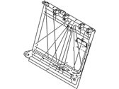 Hyundai 89410-3X700 FRAME ASSEMBLY-REAR SEAT BACK,RH