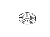 Hyundai 55341-3S000 PAD-REAR SPRING,UPPER