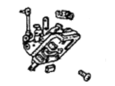 Hyundai Excel Door Lock - 81410-21012 Latch Assembly-Rear Door,LH