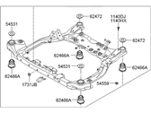 Hyundai 62405-2H030 CROSSMEMBER COMPLETE