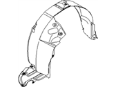 Hyundai 86812-0A000 GUARD ASSEMBLY-FRONT WHEEL,RH