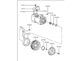 Hyundai Excel A/C Compressor - 97701-24001 Compressor Assembly