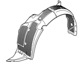 Hyundai 86812-1R000 GUARD ASSEMBLY-FRONT WHEEL,RH