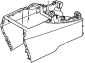 Rear Genuine Hyundai 84621-2W100-RYN Console Rear Genuine Hyundai 84621-2W100-RYN Console